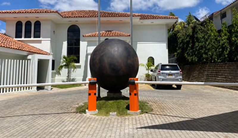 Obras de remodelación de la Embajada de Italia